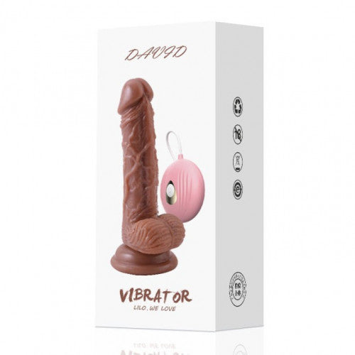 Vibrador Consolador Con Base, Control y 10 Modos de Vibracion